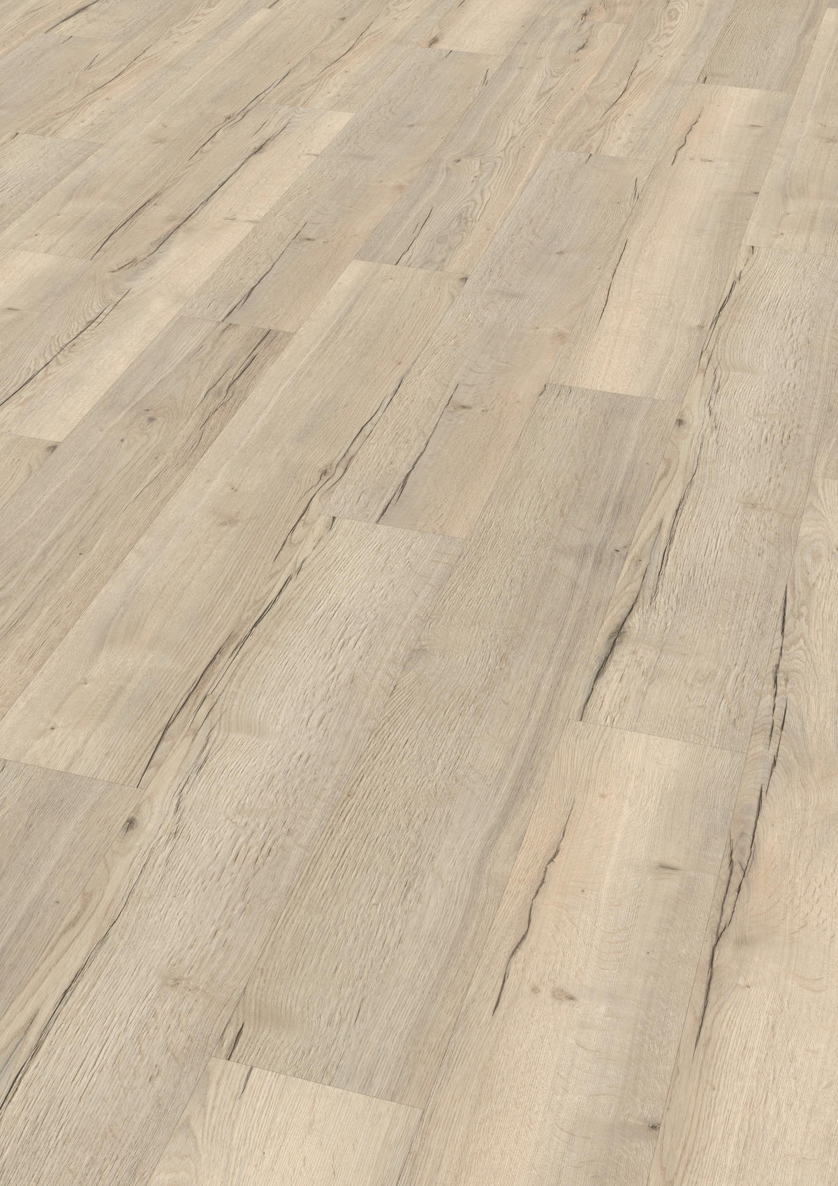 DESIGNBODEN Monfort Eiche weiß EGGER Aquadura  per  m² - Eichefarben/Weiß, Basics, Holzwerkstoff (129.2/19.3/0.75cm) - Egger Holzwerkstoffe
