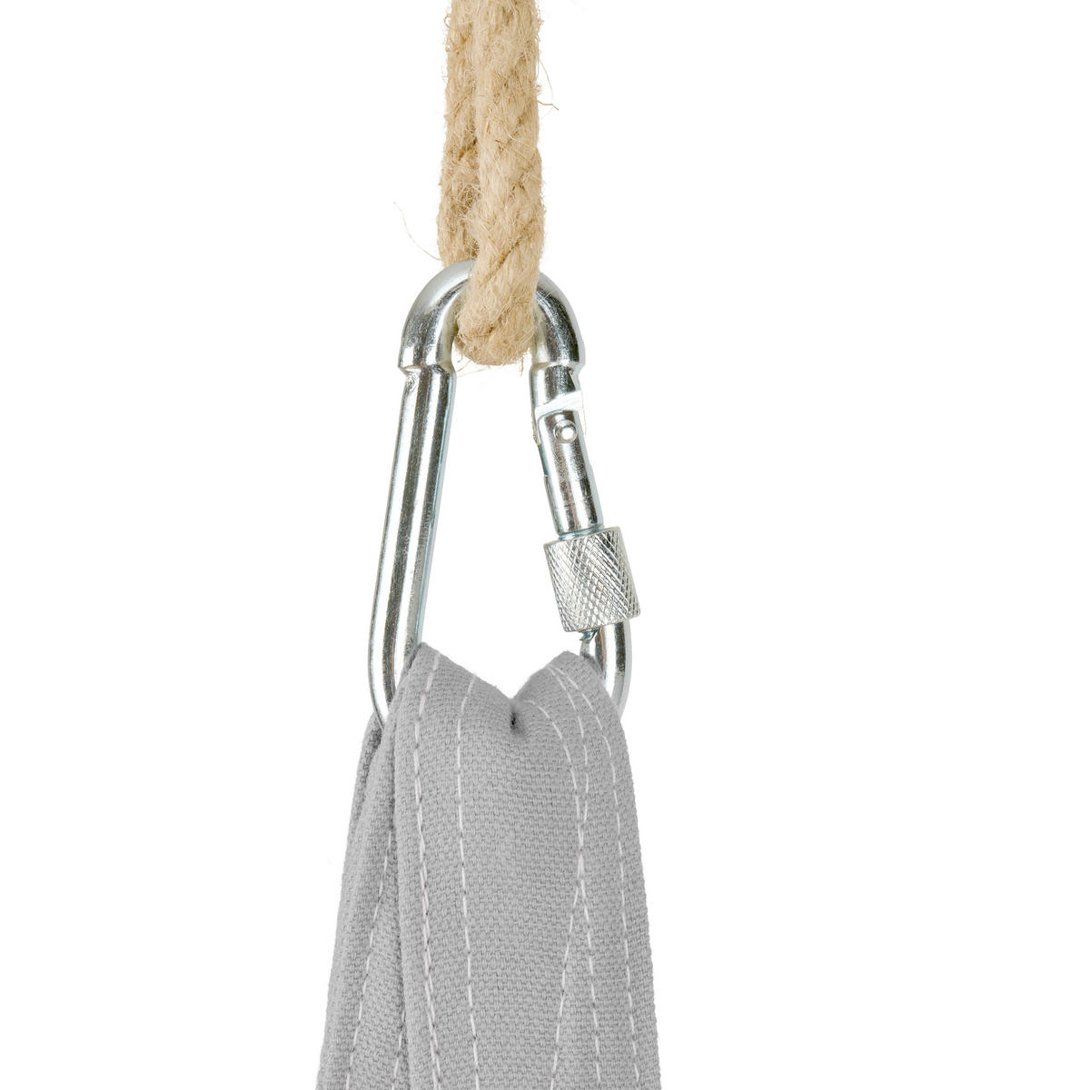 VISEĆA VREĆA ZA SJEDENJE  Poddy  - siva, Trend, metal/tekstil (70/150cm) - My Baby Lou