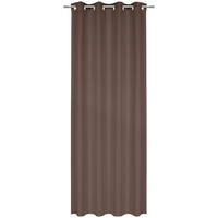 ZAVESA ZA ZAMRAČIVANJE braon - braon, Osnovno, tekstil (140/245cm) - Esposa
