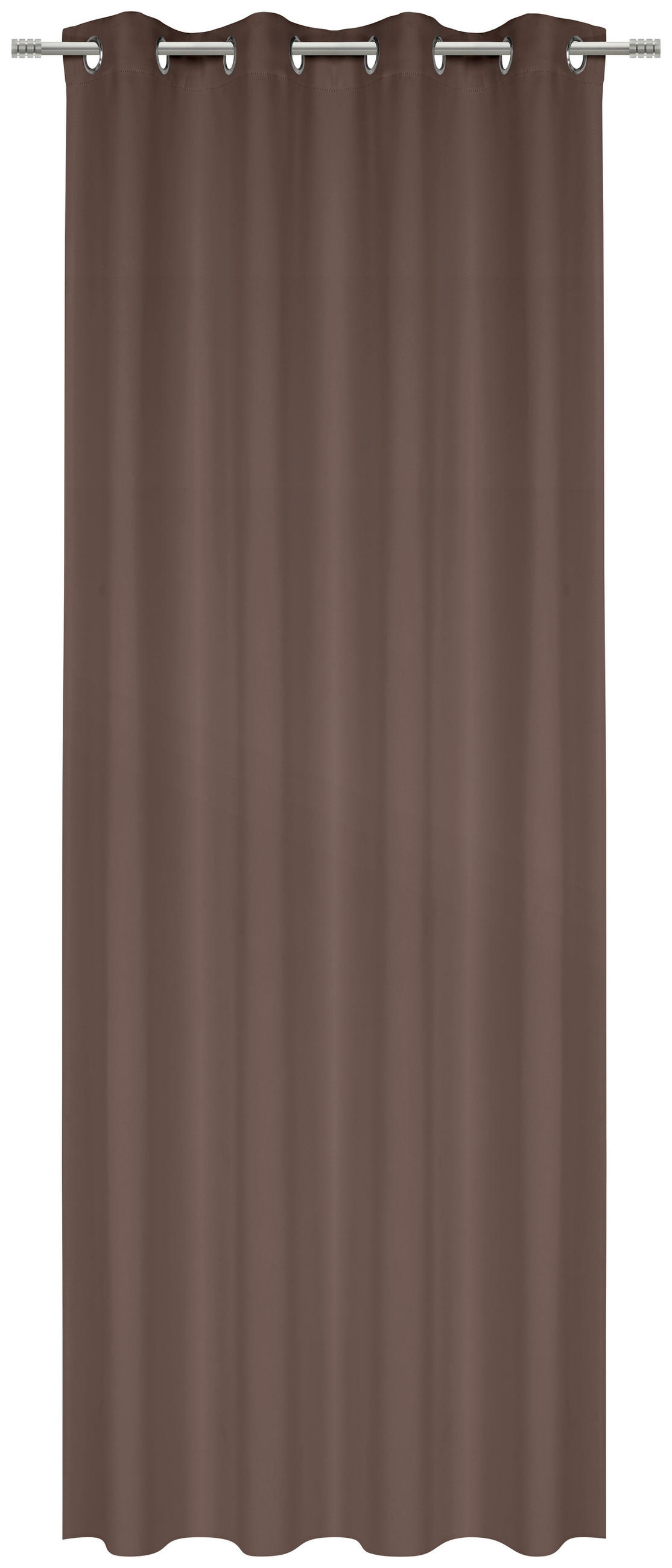 ZAVESA ZA ZAMRAČIVANJE braon - braon, Osnovno, tekstil (140/245cm) - Esposa