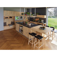 EINBAUKÜCHE   - Eichefarben, Natur, Holz - TEAM 7