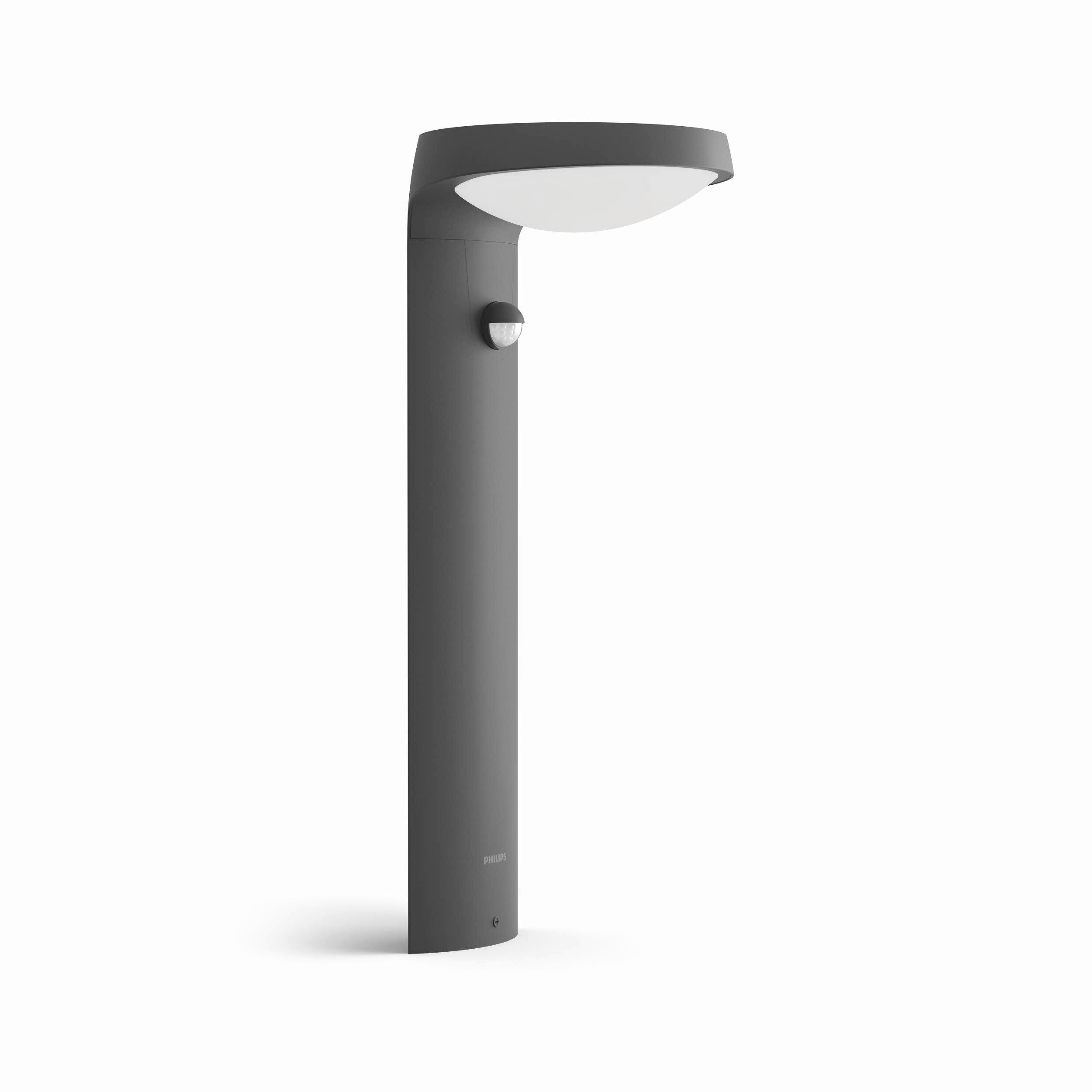 Philips Solarleuchte Anthrazit 15.8x40x16 cm