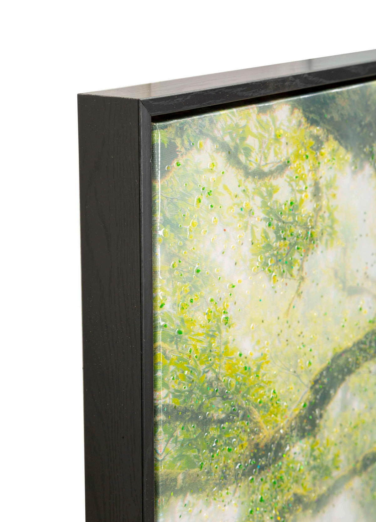 LEINWANDBILD Bäume  - Schwarz, Basics, Holz/Kunststoff (90/60/4cm)
