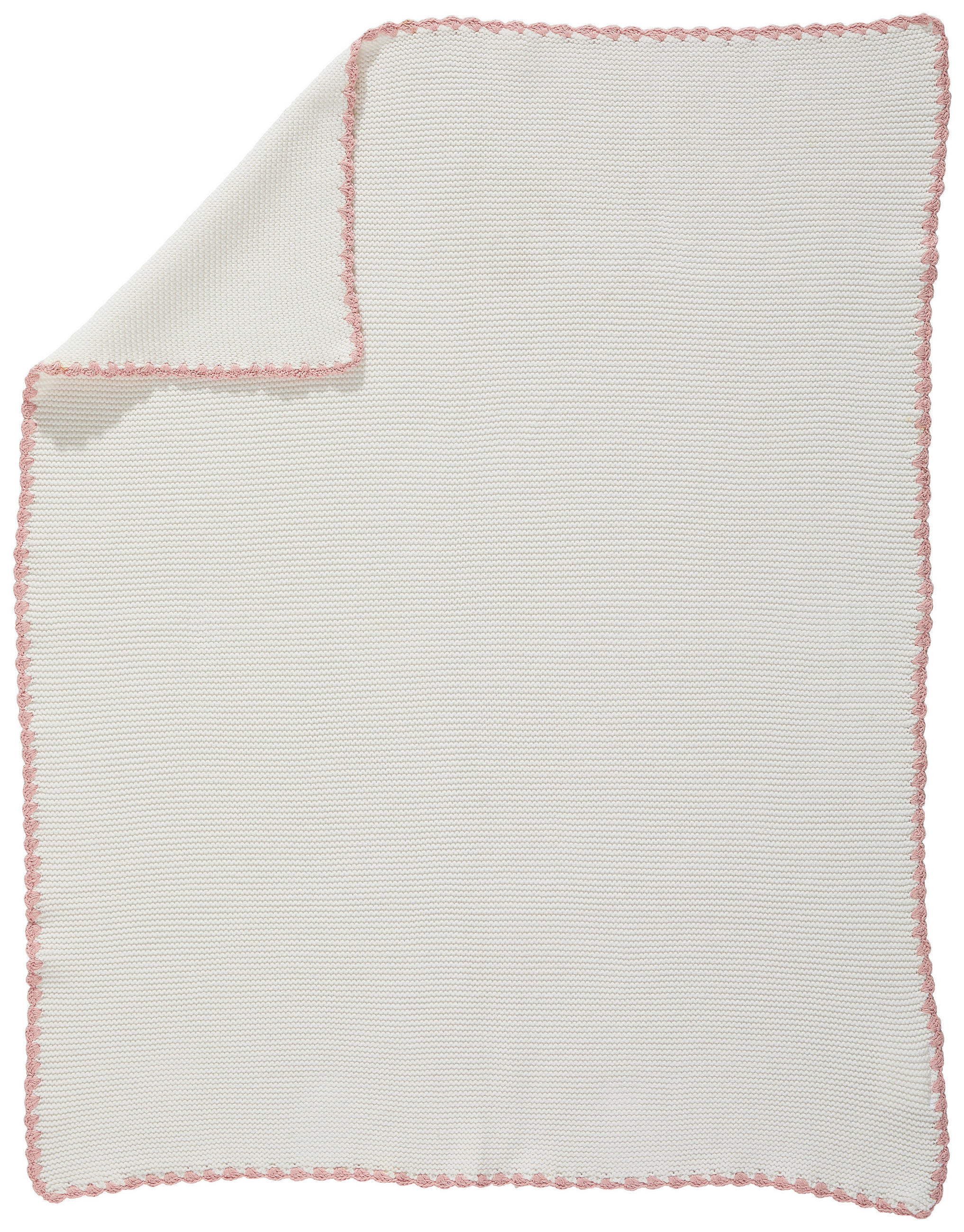 SCHMUSEDECKE  70/90 cm  - Rosa/Weiß, Trend, Textil (70/90cm) - My Baby Lou