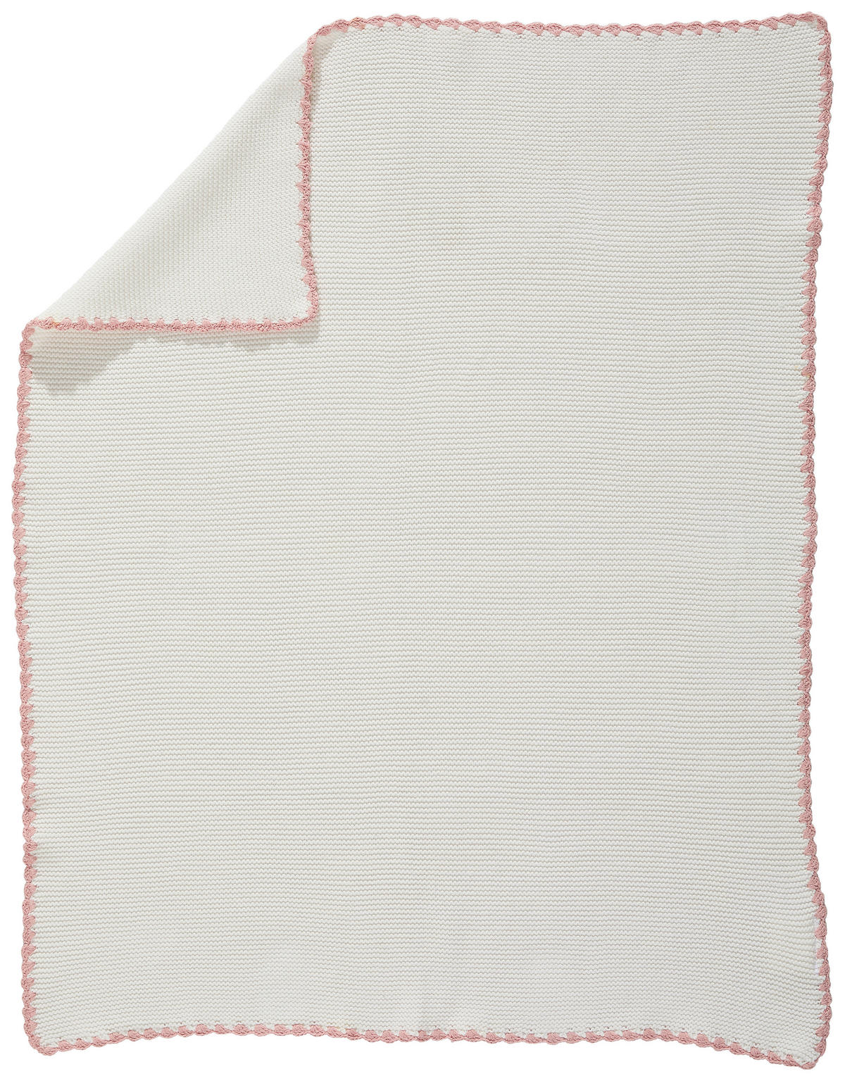 SCHMUSEDECKE  70/90 cm  - Rosa/Weiß, Trend, Textil (70/90cm) - My Baby Lou