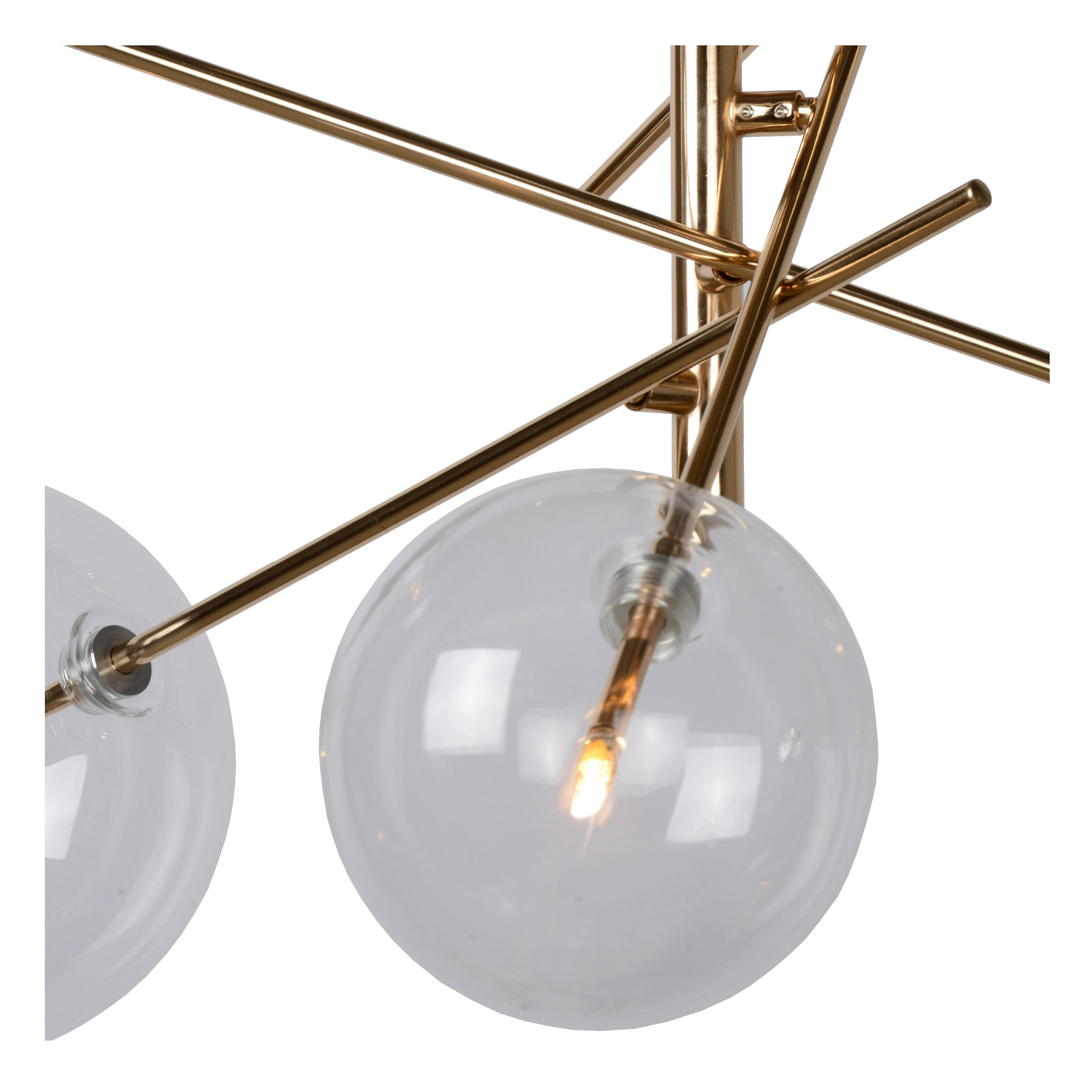 HÄNGELEUCHTE ALARA 72/72/116 cm   - LIFESTYLE, Glas (72/72/116cm) - Lucide