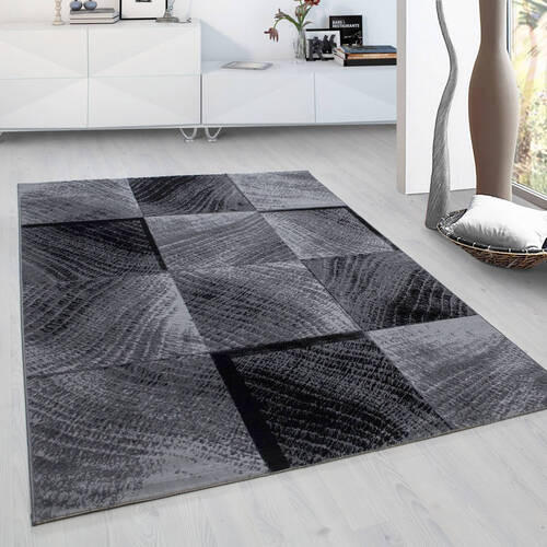 WEBTEPPICH 280/370 cm Plus Schwarz  - Schwarz, Basics, Textil (280/370cm) - Novel