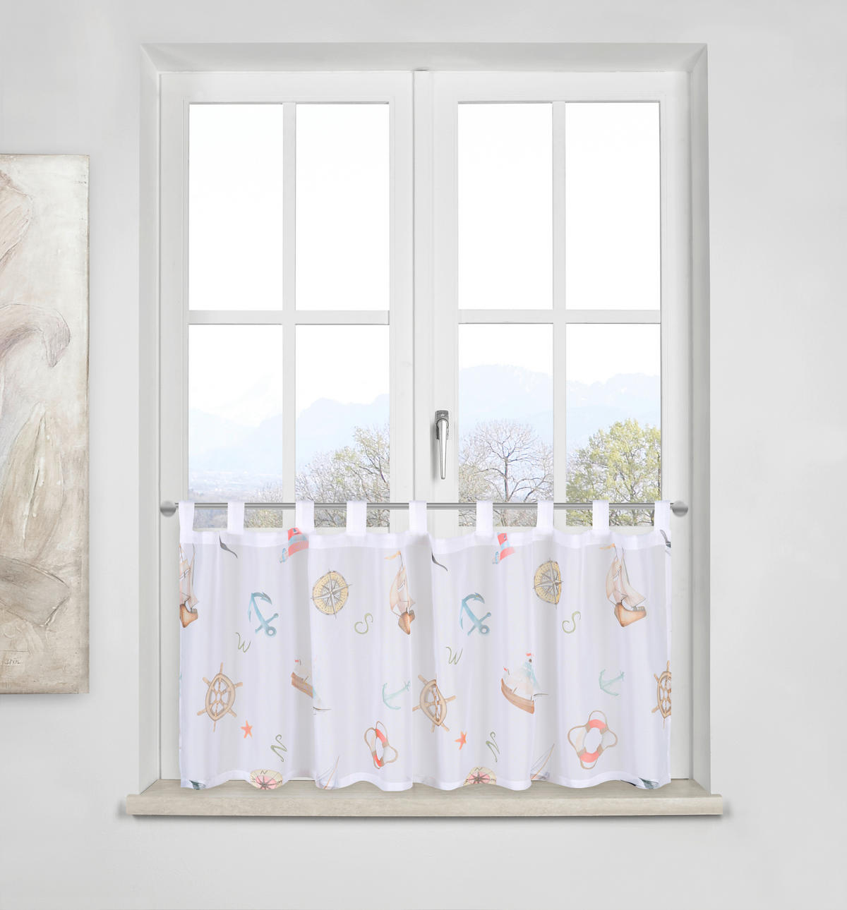 KURZGARDINE    145/50 cm  - Multicolor, LIFESTYLE, Textil (145/50cm) - Esposa