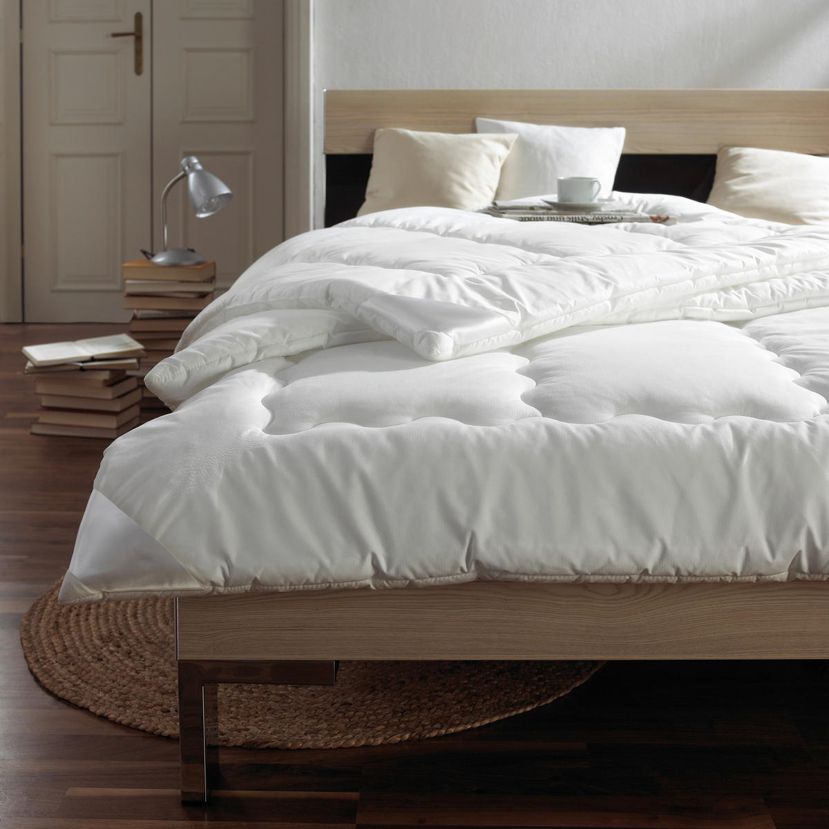 EGÉSZ ÉVES PAPLAN 140/200 cm  - fehér, Basics, textil (140/200cm) - Sleeptex