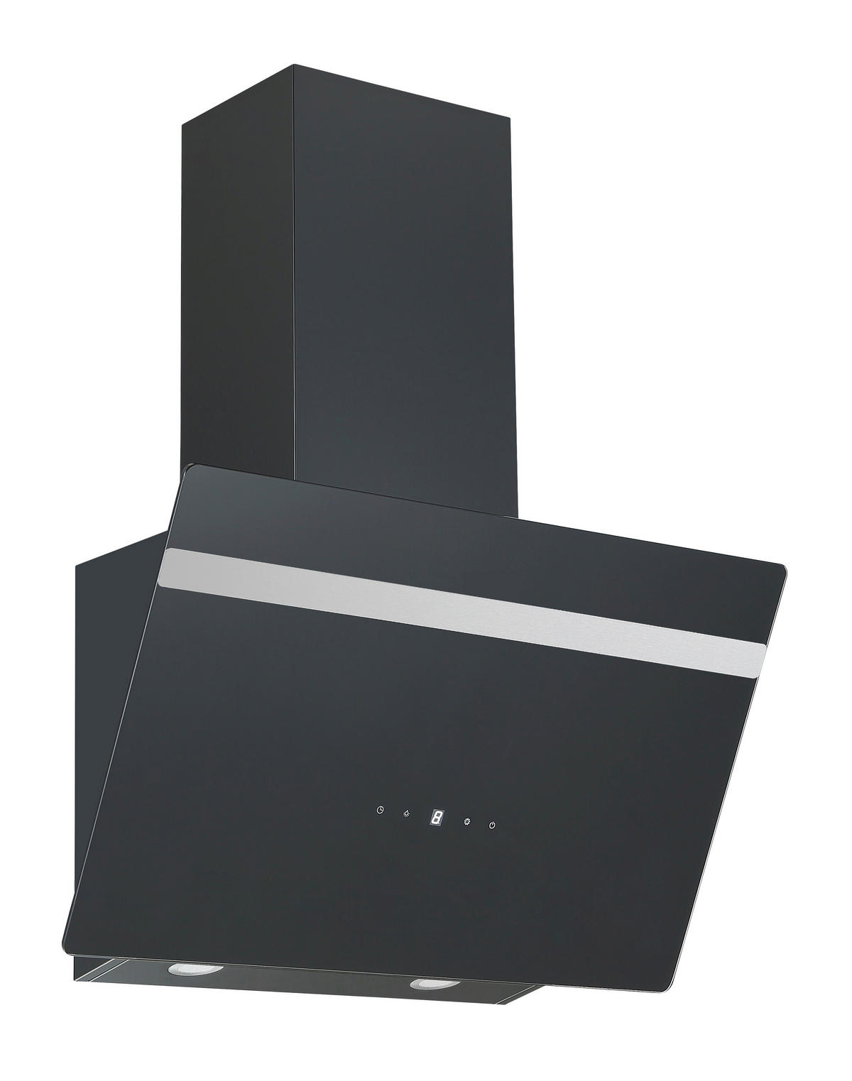 DUNSTABZUGSHAUBE  - Schwarz, Basics, Glas (60/111.60/29.6cm) - PKM