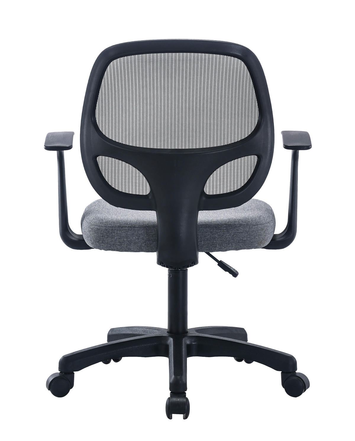 OTOČNÁ STOLIČKA, sieťovina, tkaná textília, sivá, čierna - čierna/sivá, Modern, kov/textil (60/86-98/60cm) - Xora