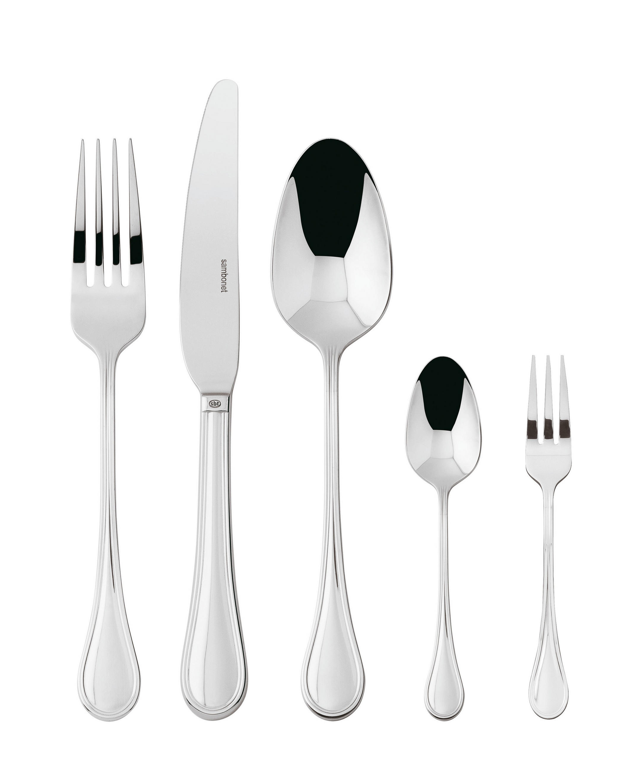 SET PRIBORA ZA JELO  60-dijelni     Royal  - Basics, metal (40/30/10cm) - Sambonet