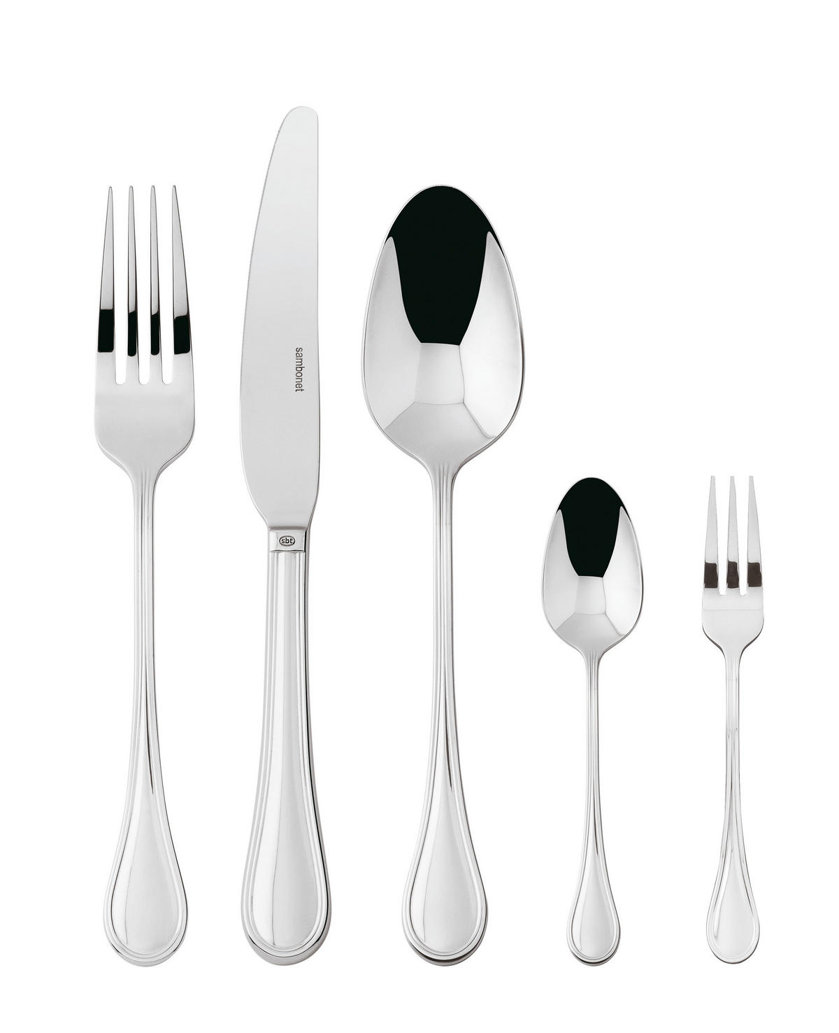 PRIBOR ZA JELO  60 delova     - Osnovno, metal (40/30/10cm) - Sambonet