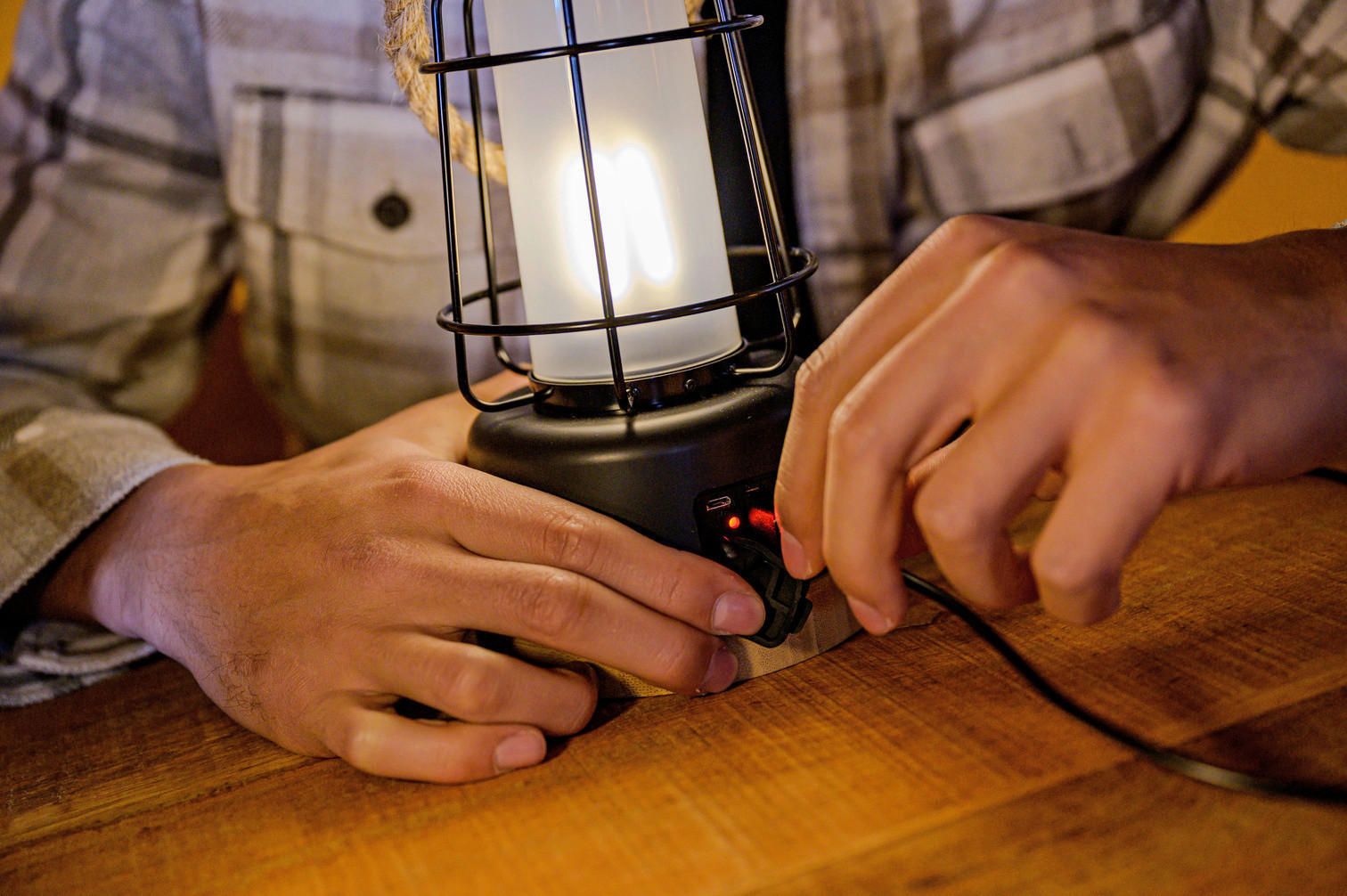 LED AKKU CAMPING LAMPE OLI 12,5/12,5/25 cm  - KONVENTIONELL (12,5/12,5/25cm) - Brennenstuhl