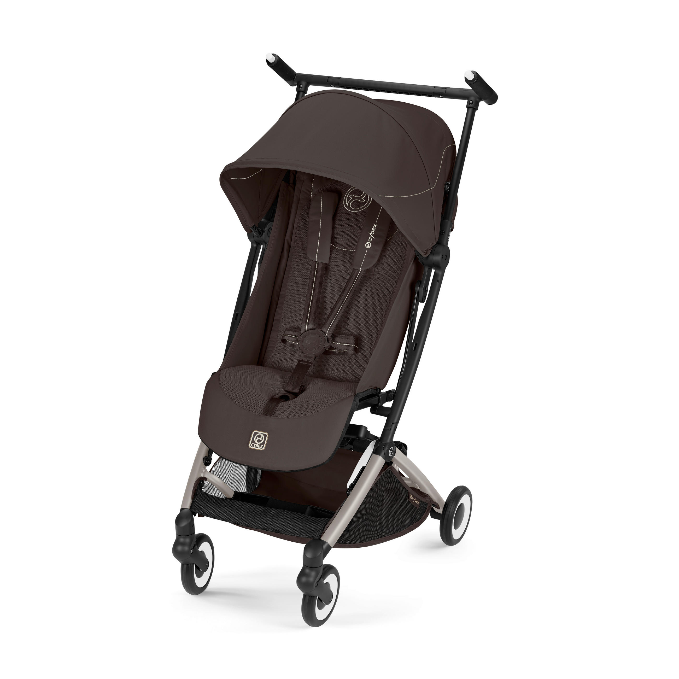 BUGGY LIBELLE TPE  - Taupe/Dunkelbraun, Basics, Kunststoff/Textil (71/52/102cm) - cybex GOLD