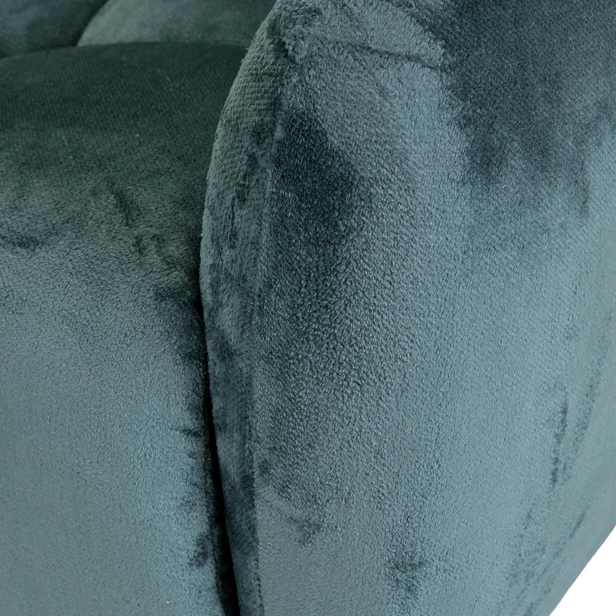 ECKSOFA Petrol Flachgewebe  - Petrol/Schwarz, MODERN, Kunststoff/Textil (275/235cm) - Landscape
