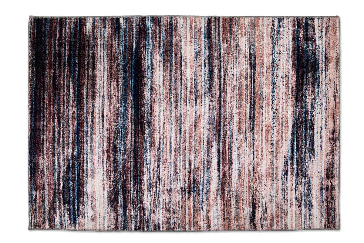 FLACHWEBETEPPICH 120/180 cm Piper Braun, Rot, Beige rechteckig  - Beige/Rot, Basics, Textil (120/180cm) - Astra