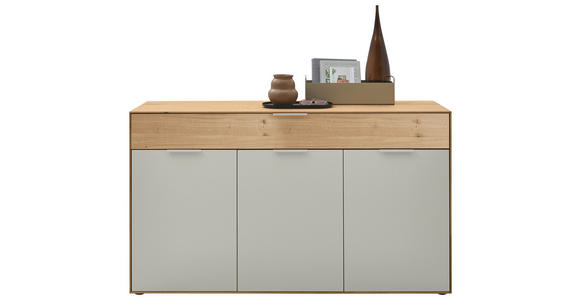 SIDEBOARD 152/88/45 cm  - Wildeiche/Perlmutt, Design, Holz/Holzwerkstoff (152/88/45cm) - Valnatura