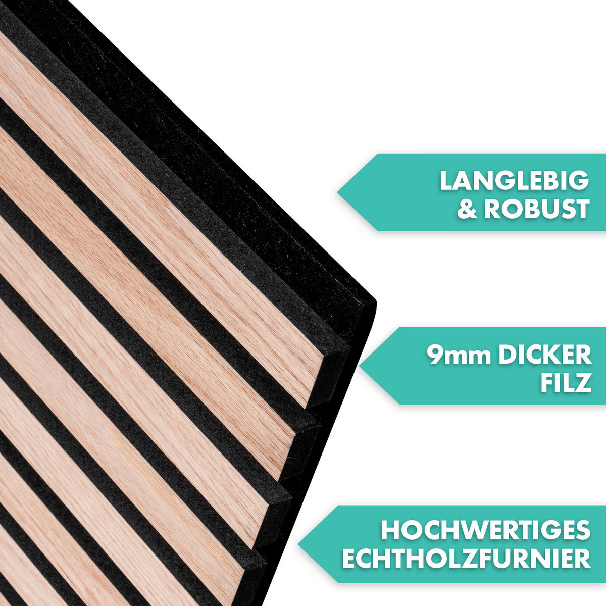 AKUSTIKPANEEL 60/118 cm  - Braun, Basics, Holzwerkstoff (60/118cm)
