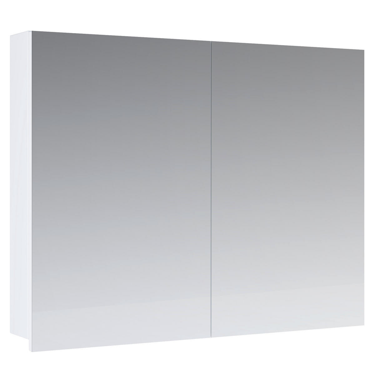 SPIEGELSCHRANK 60/59,4/12 cm  - Weiß, MODERN, Holzwerkstoff (60/59,4/12cm) - MID.YOU