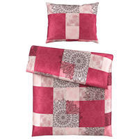 BETTWÄSCHE KALIO Satin 140/200 cm  - Pink, Design, Textil (140/200cm) - Esposa