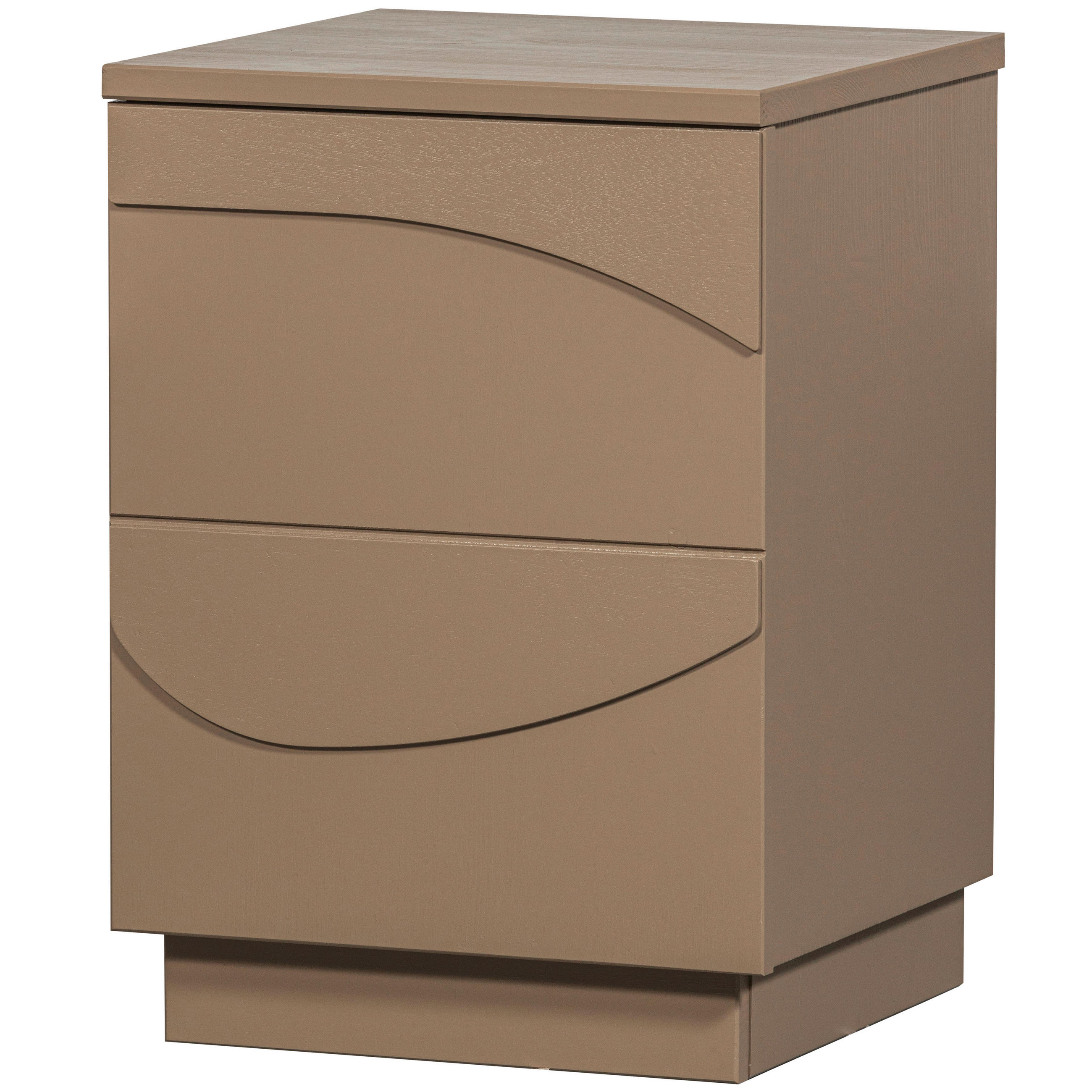 NACHTSCHRANK 36/50/35 cm Kiefer massiv  - Schlammfarben, Design, Holz (36/50/35cm) - Livetastic