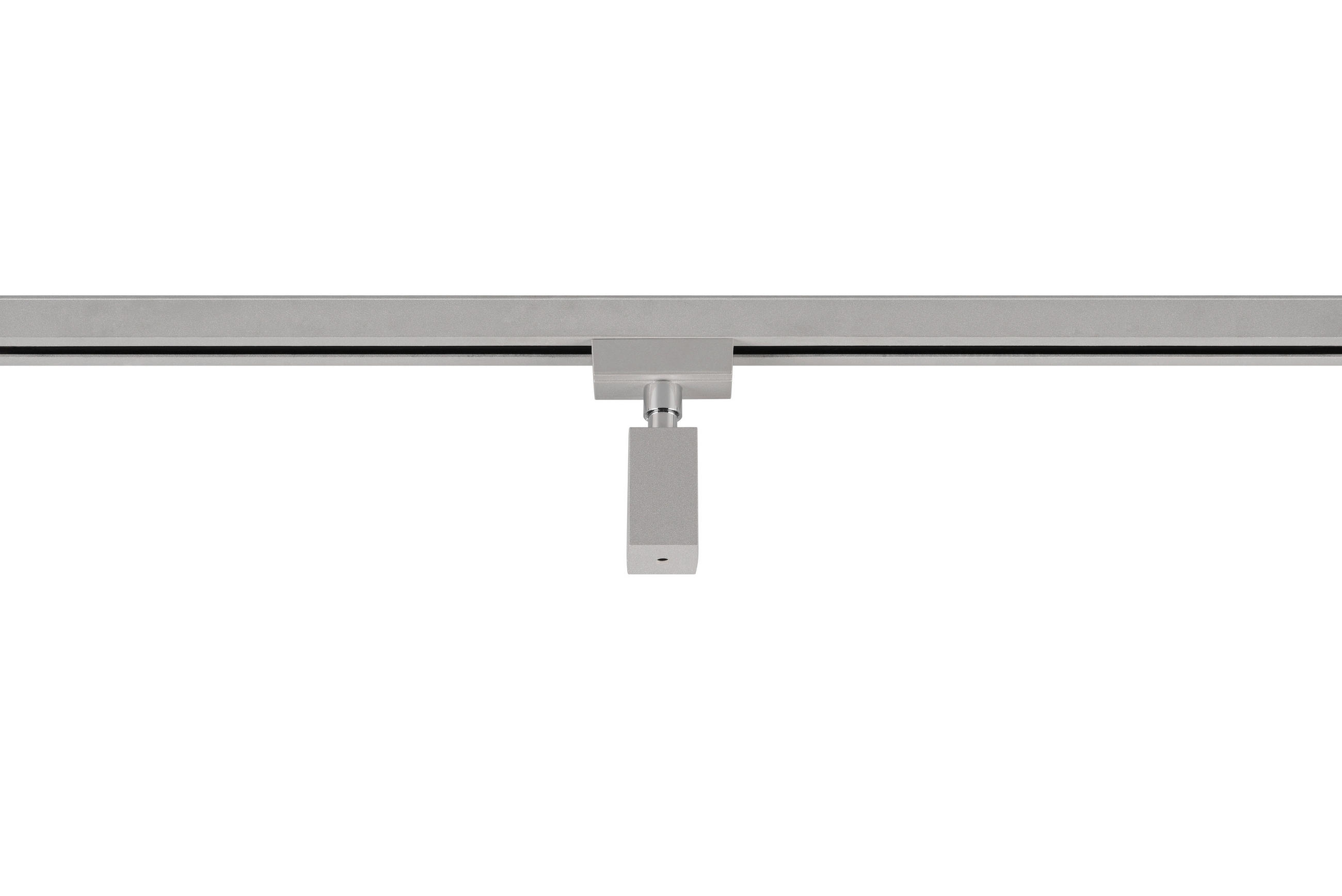 SCHIENENSYSTEM-ADAPTER Duoline 6/10/3 cm   - Titanfarben, Basics, Kunststoff (6/10/3cm) - Trio Leuchten