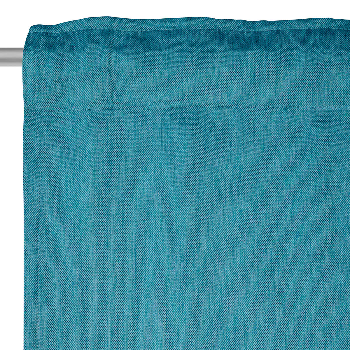 WÄRMESCHUTZVORHANG MILTON Verdunkelung 140/245 cm   - Petrol, Basics, Textil (140/245cm) - Esposa