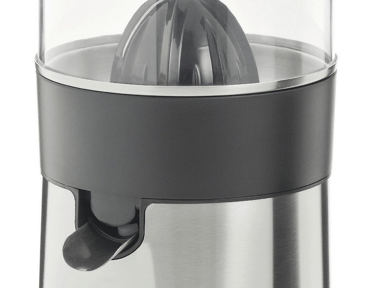 ZITRONENPRESSE STELIO  - Edelstahlfarben/Schwarz, Basics, Kunststoff/Metall (16/26cm) - WMF