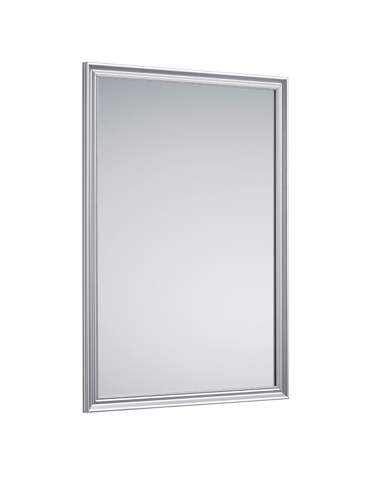 WANDSPIEGEL 50/70/2 cm    in rechteckig  - Silberfarben, Trend, Glas/Kunststoff (50/70/2cm) - Boxxx