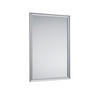 WANDSPIEGEL 50/70/2 cm    in rechteckig  - Silberfarben, Trend, Glas/Kunststoff (50/70/2cm) - Boxxx