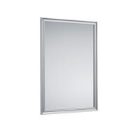 WANDSPIEGEL 50/70/2 cm    in rechteckig  - Silberfarben, Trend, Glas/Kunststoff (50/70/2cm) - Boxxx