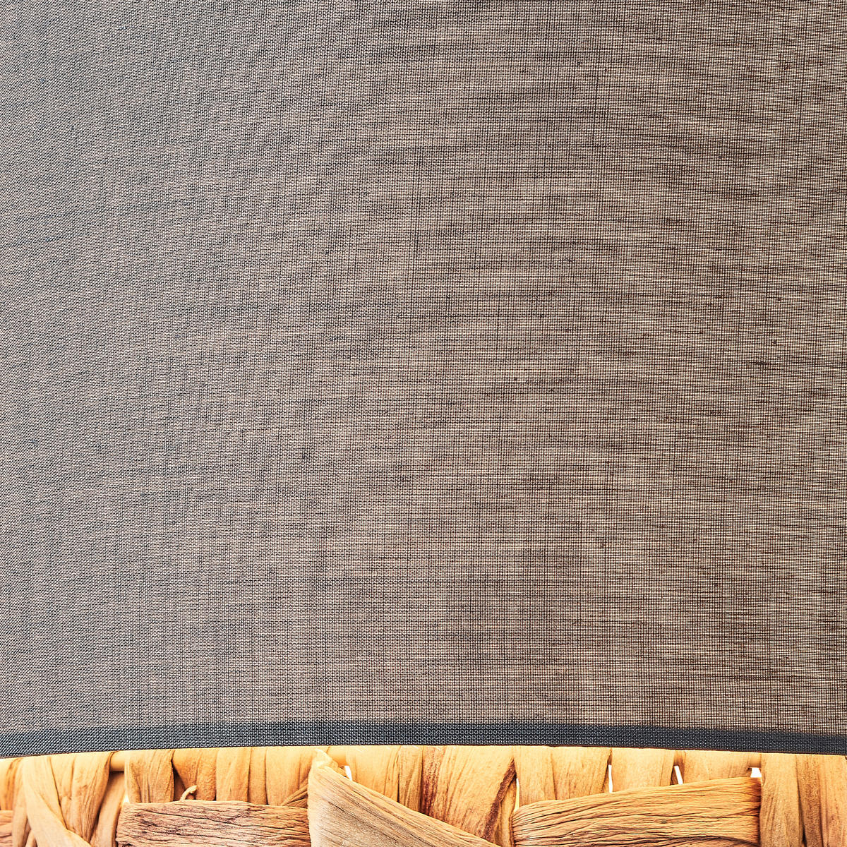 STEHLEUCHTE - Beige/Schwarz, Natur, Naturmaterialien/Textil (35/160cm) - Brilliant