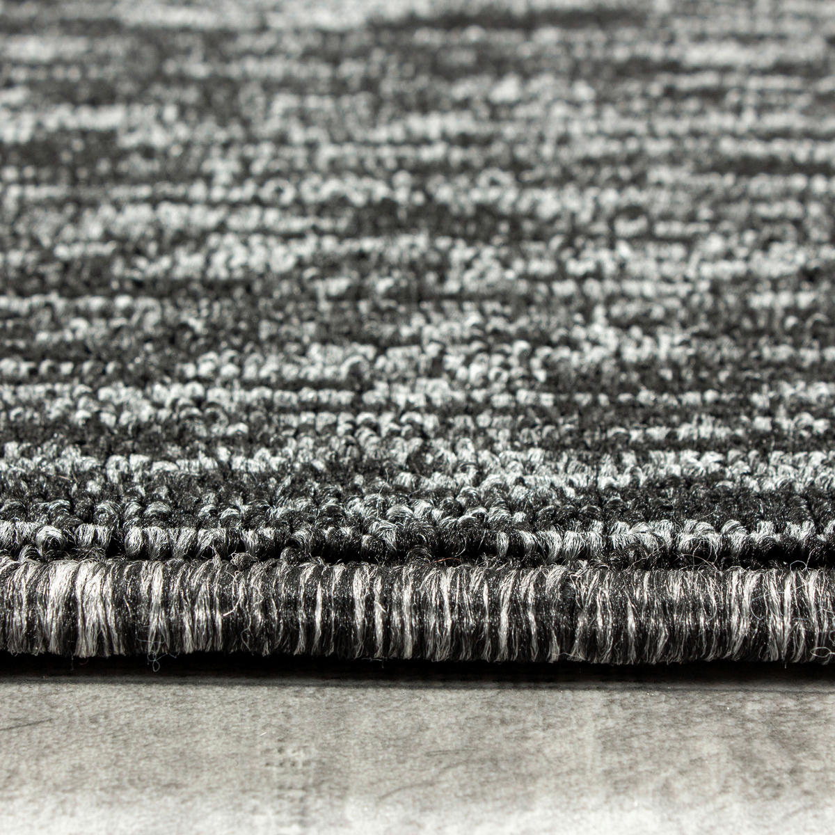 FLACHWEBETEPPICH 240/340 cm Nizza Anthrazit Anthrazit  - Anthrazit, KONVENTIONELL, Textil (240/340cm) - Novel