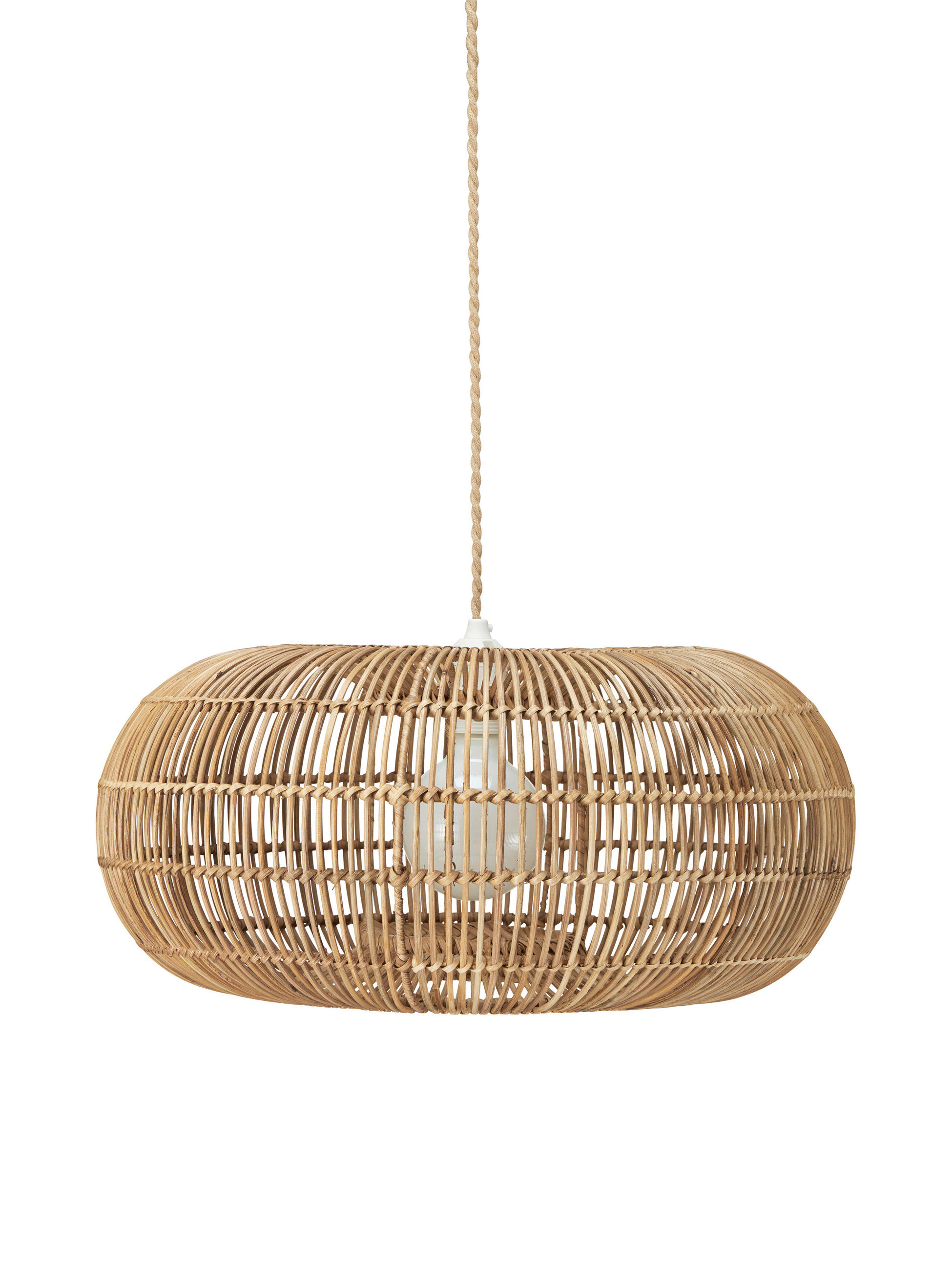 PENDELLEUCHTE Zuri 51/23 cm   - Naturfarben, Natur, Naturmaterialien (51/23cm) - PR Home