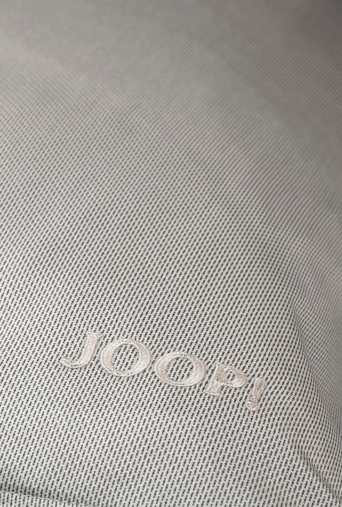 WENDEBETTWÄSCHE 200/200 cm Micro Pattern Makosatin  - Beige/Grau, Basics, Textil (200/200cm) - Joop!