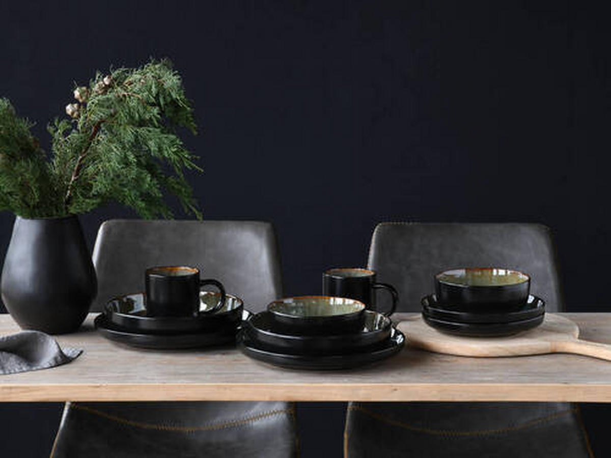 KOMPLETT SERVIS 10 delar  - grön, Trend, keramik (40/31/33null) - Creatable