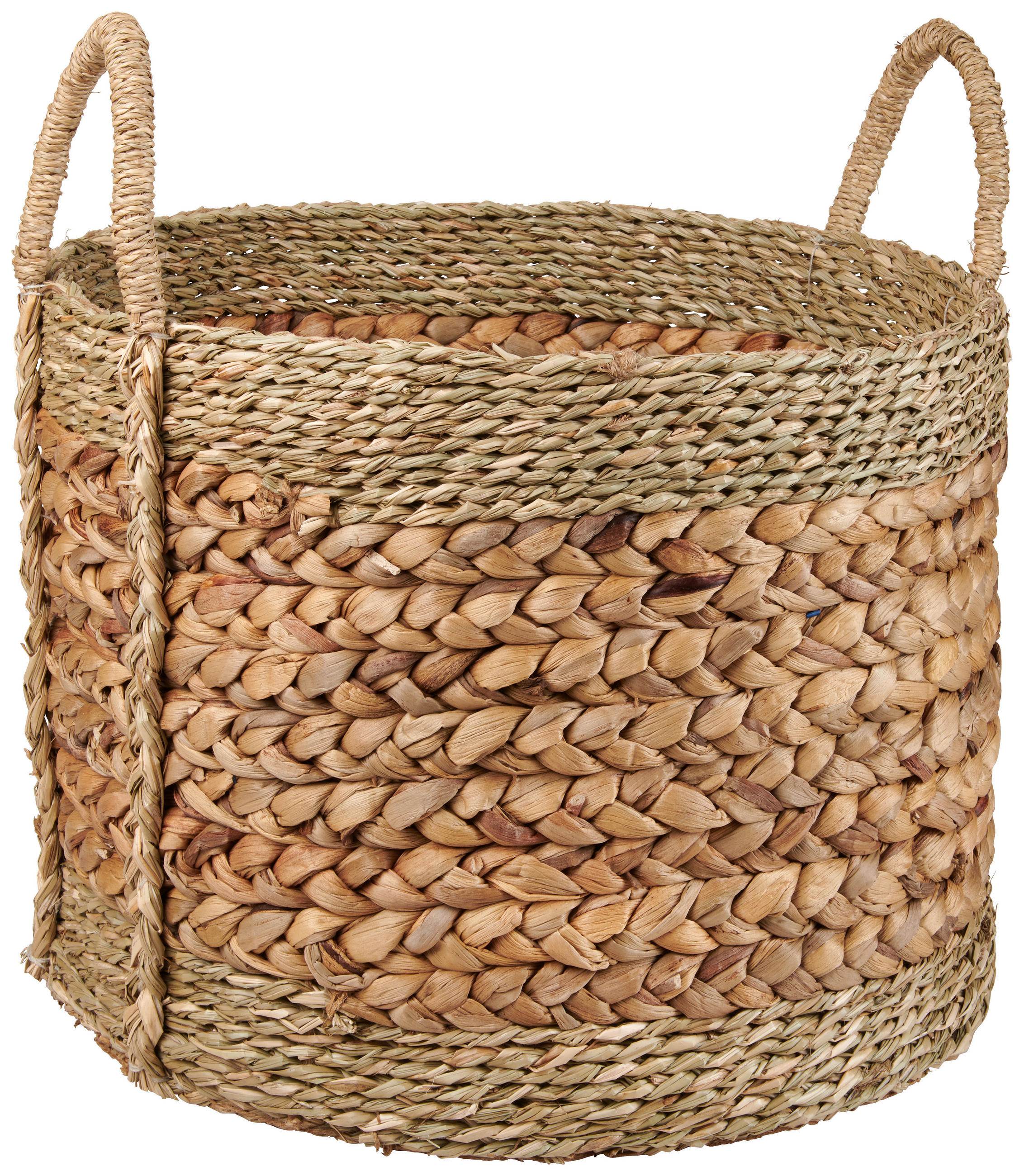 KAMINKORB  40/30 cm  Naturmaterialien  - Naturfarben, Basics, Naturmaterialien (40/30cm) - Landscape