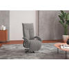 SESSEL in Flachgewebe Hellgrau  - Hellgrau/Schwarz, KONVENTIONELL, Textil/Metall (74/112/82cm) - Sit & More
