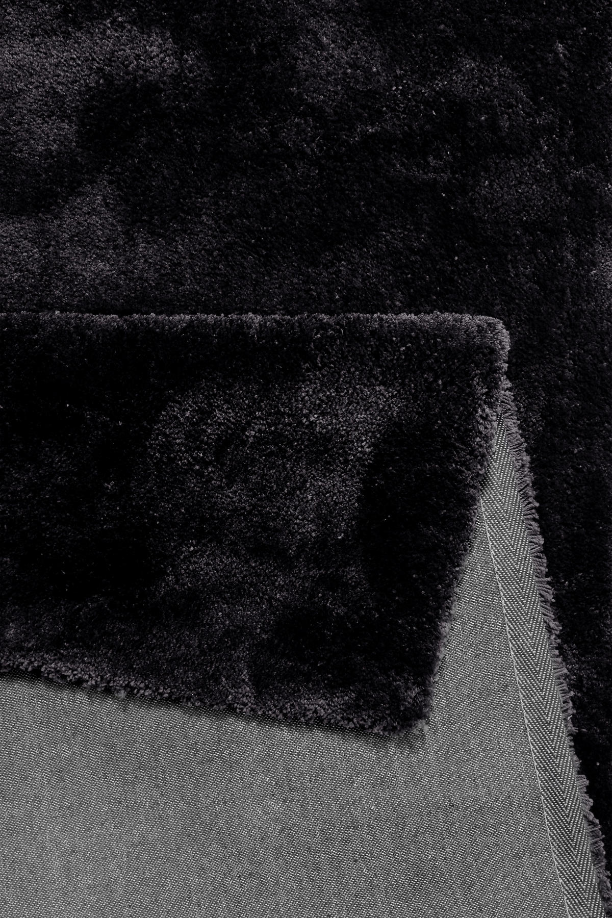 HOCHFLORTEPPICH 120/170 cm Relaxx Schwarz  - Schwarz, KONVENTIONELL, Textil (120/170cm) - Esprit