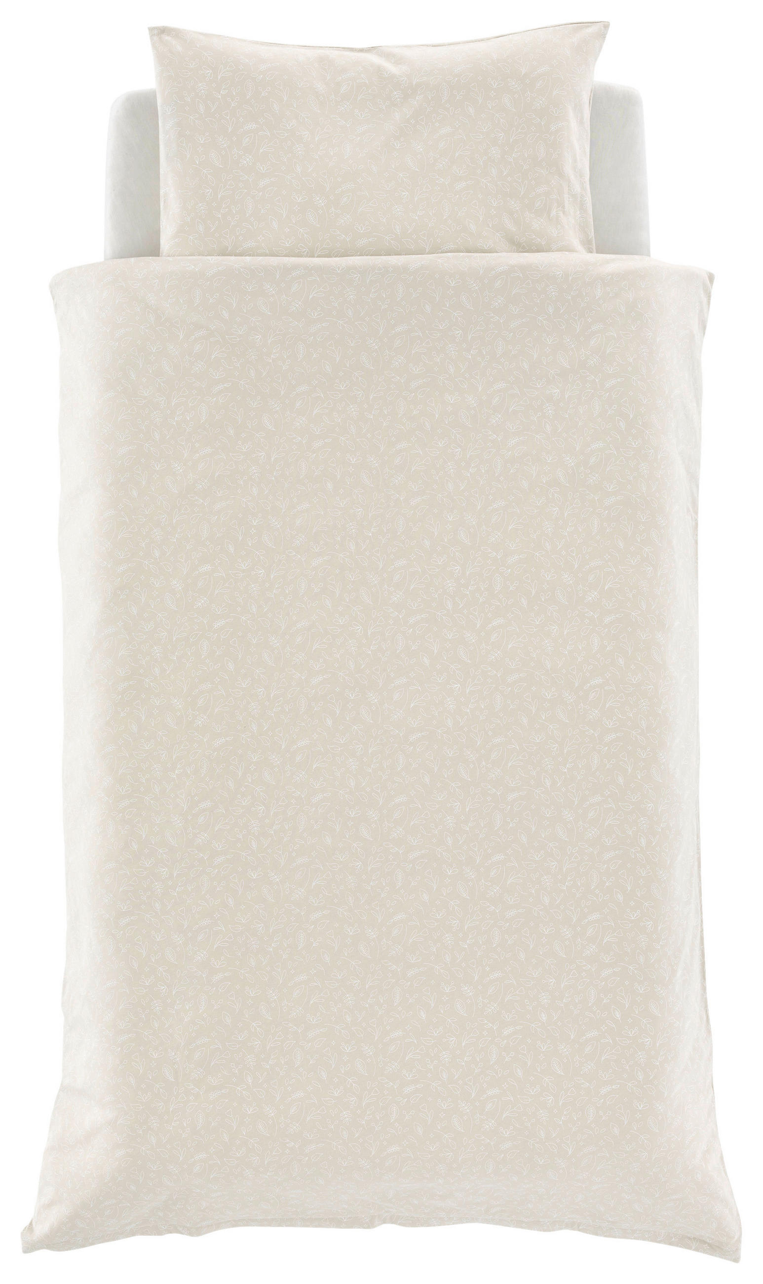 BABYBETTWÄSCHE Garden Jersey 100/135 cm  - Beige, Basics, Textil (100/135cm) - Träumeland