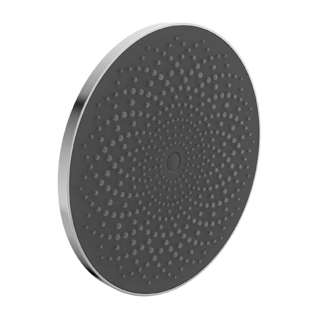 DUSCHKOPF   - Chromfarben/Dunkelgrau, Design, Kunststoff (26/6,5/26cm) - Schütte