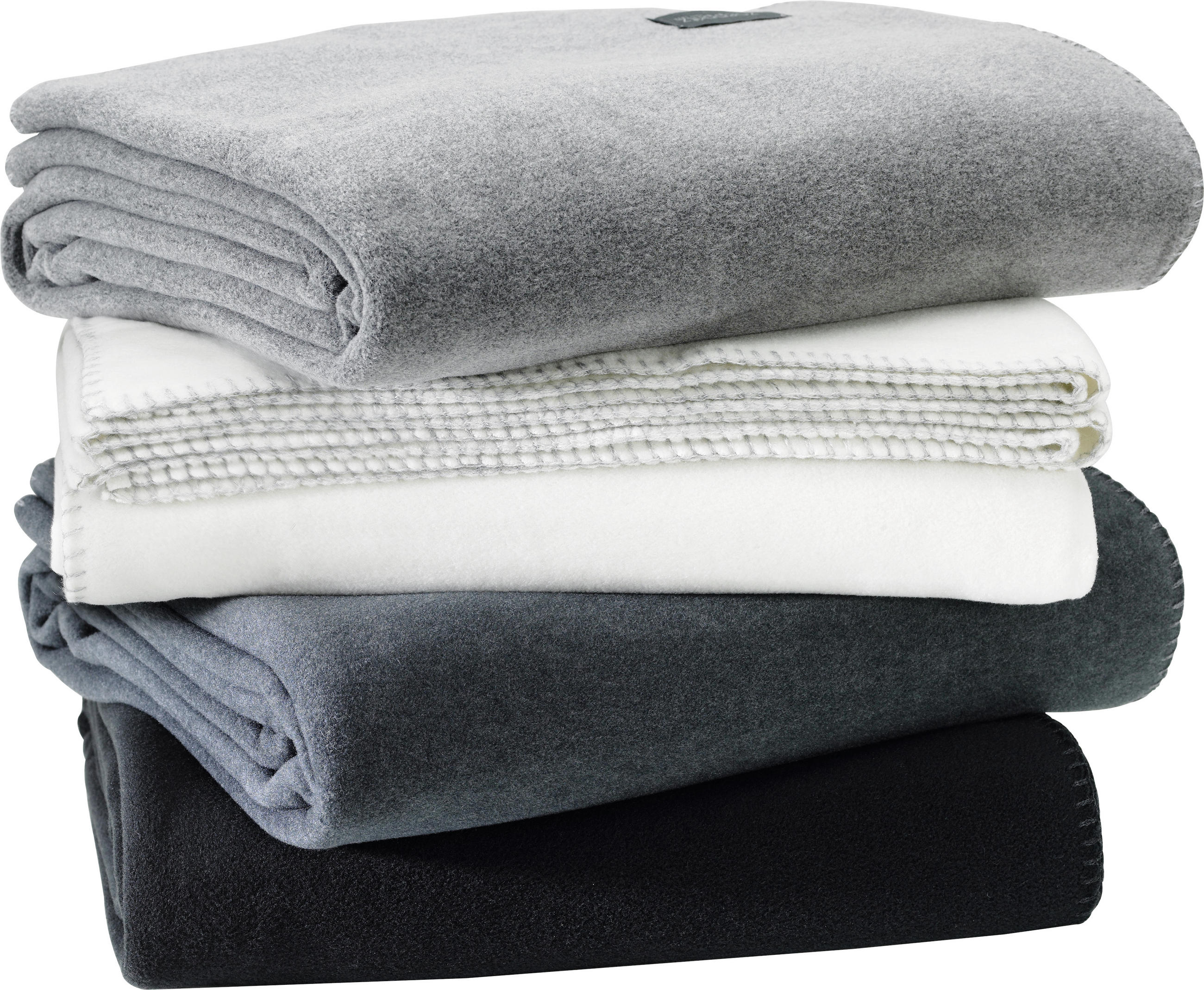 FLEECEDECKE Soft-Fleece 160/200 cm  - Weiß, Basics, Textil (160/200cm) - Zoeppritz
