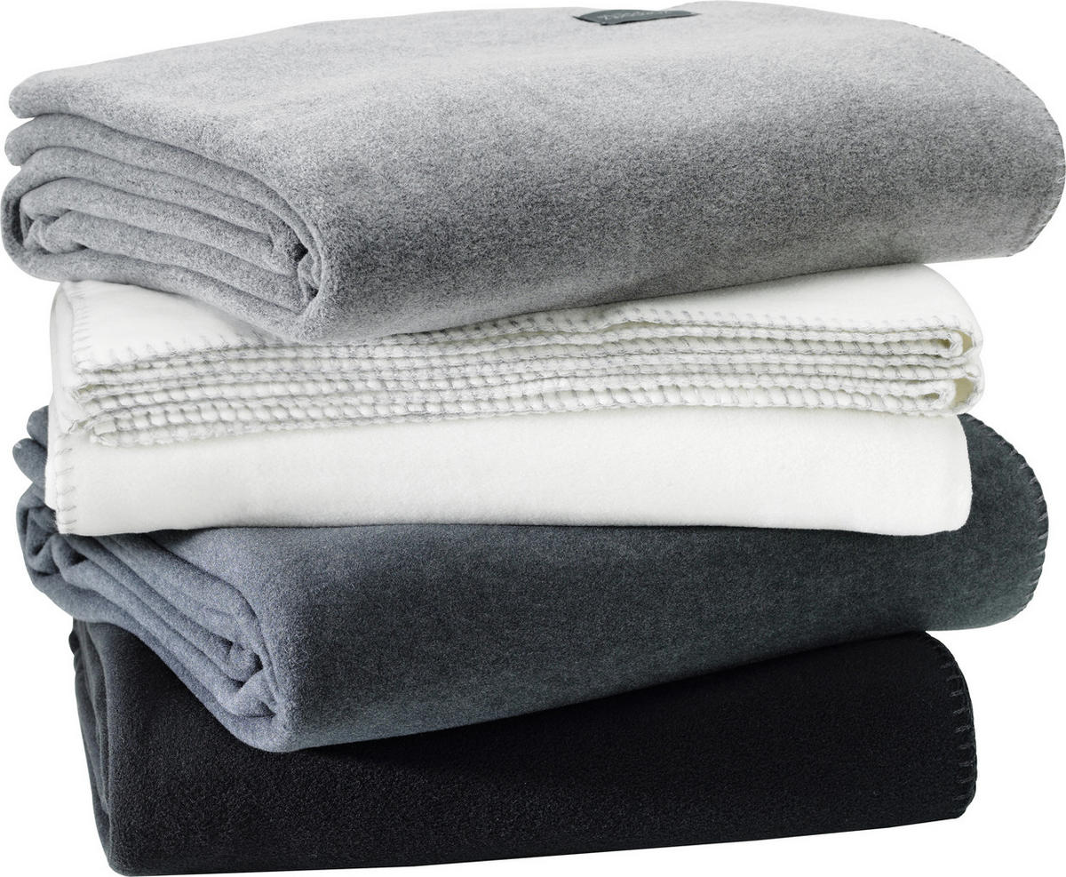 ODEJA SOFT FLEECE, BELA 160/200 cm bela  - bela, Basics, tekstil (160/200cm) - Zoeppritz