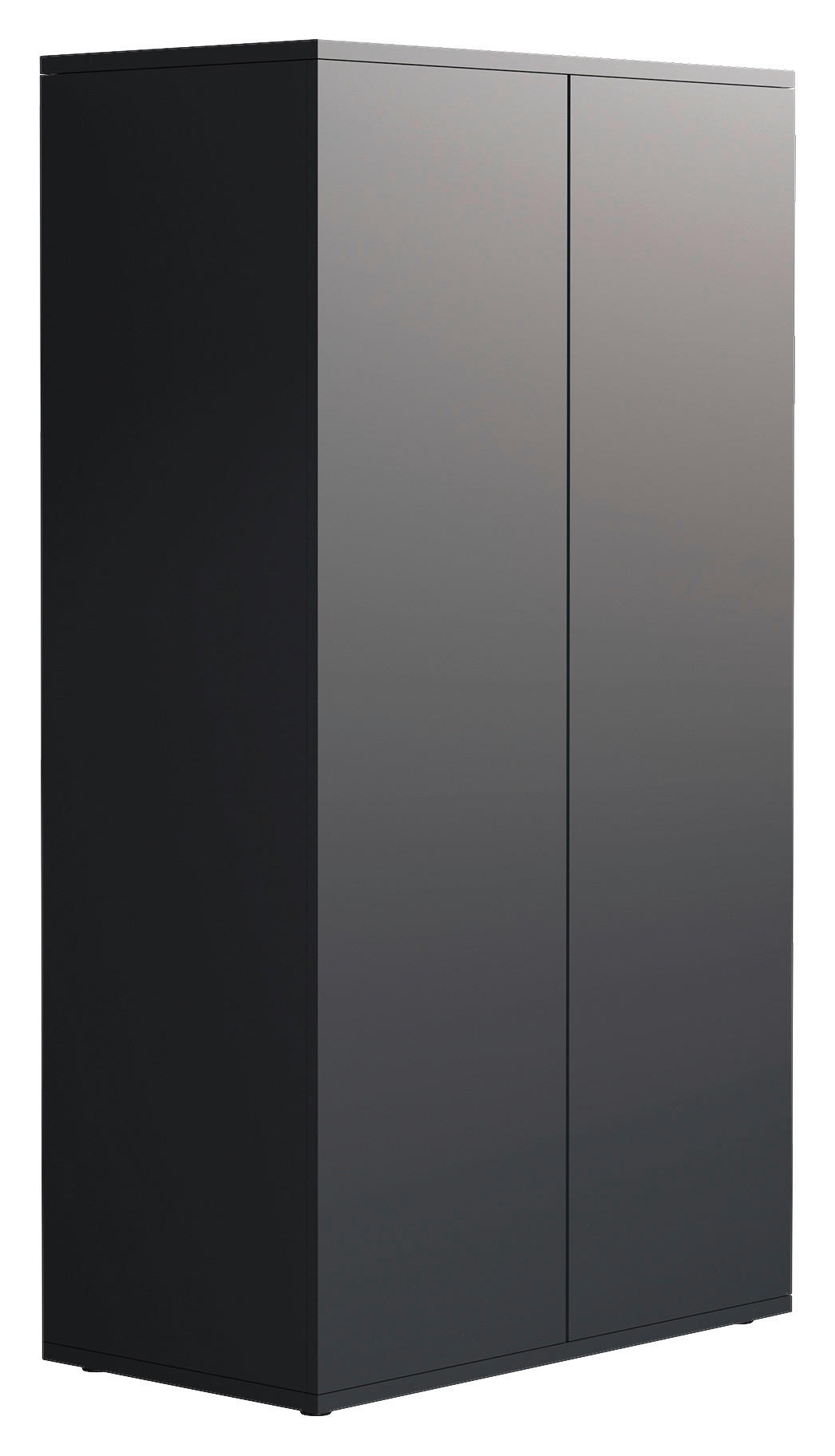 BYRÅ 60/108/32 cm  - antracit, Modern, trämaterial/plast (60/108/32cm) - MID.YOU