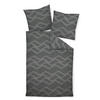 BETTWÄSCHE J.D. Makosatin 135/200 cm  - Graphitfarben, Design, Textil (135/200cm) - Janine