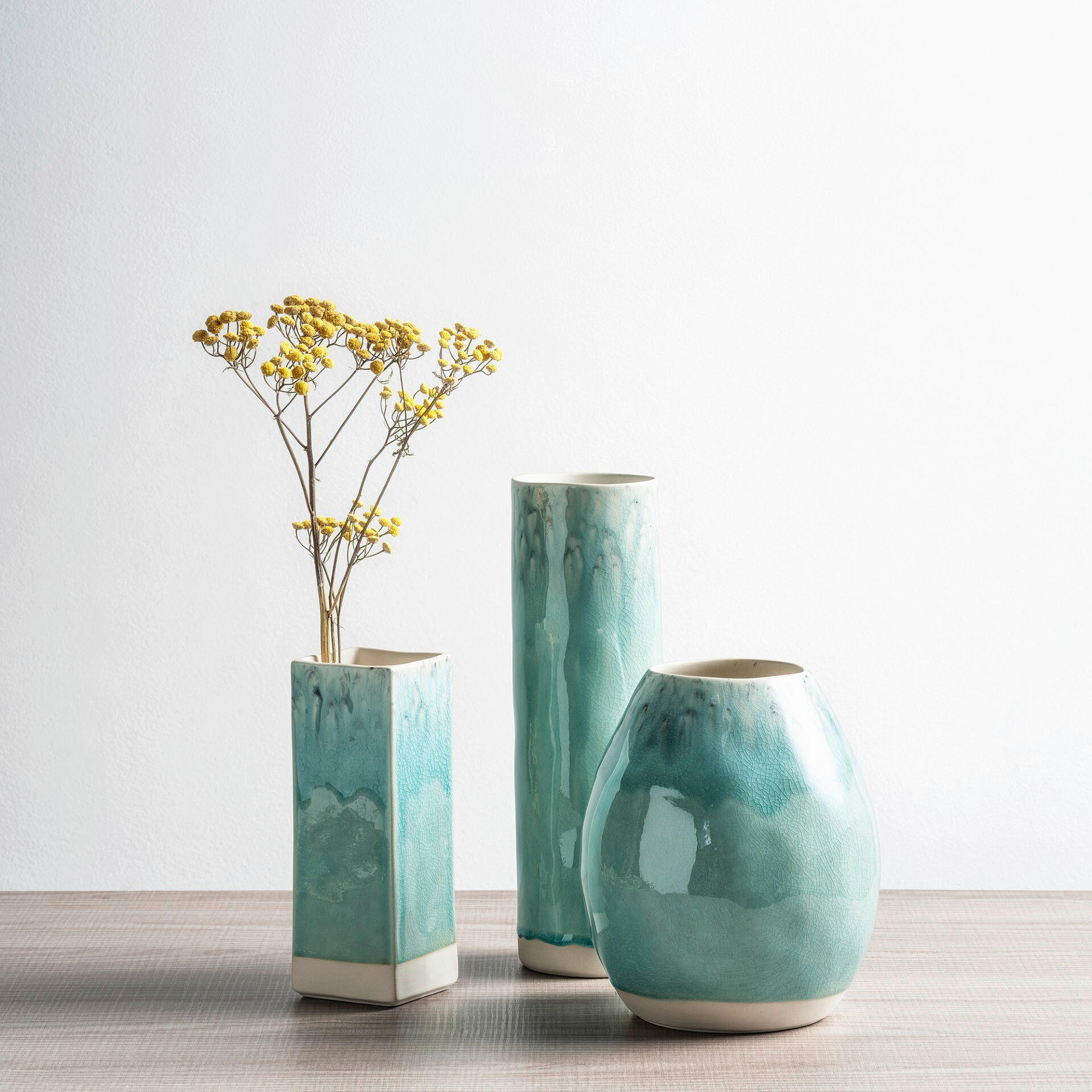 VASE  - Hellblau, Basics, Keramik (7/20/7cm) - Costa Nova