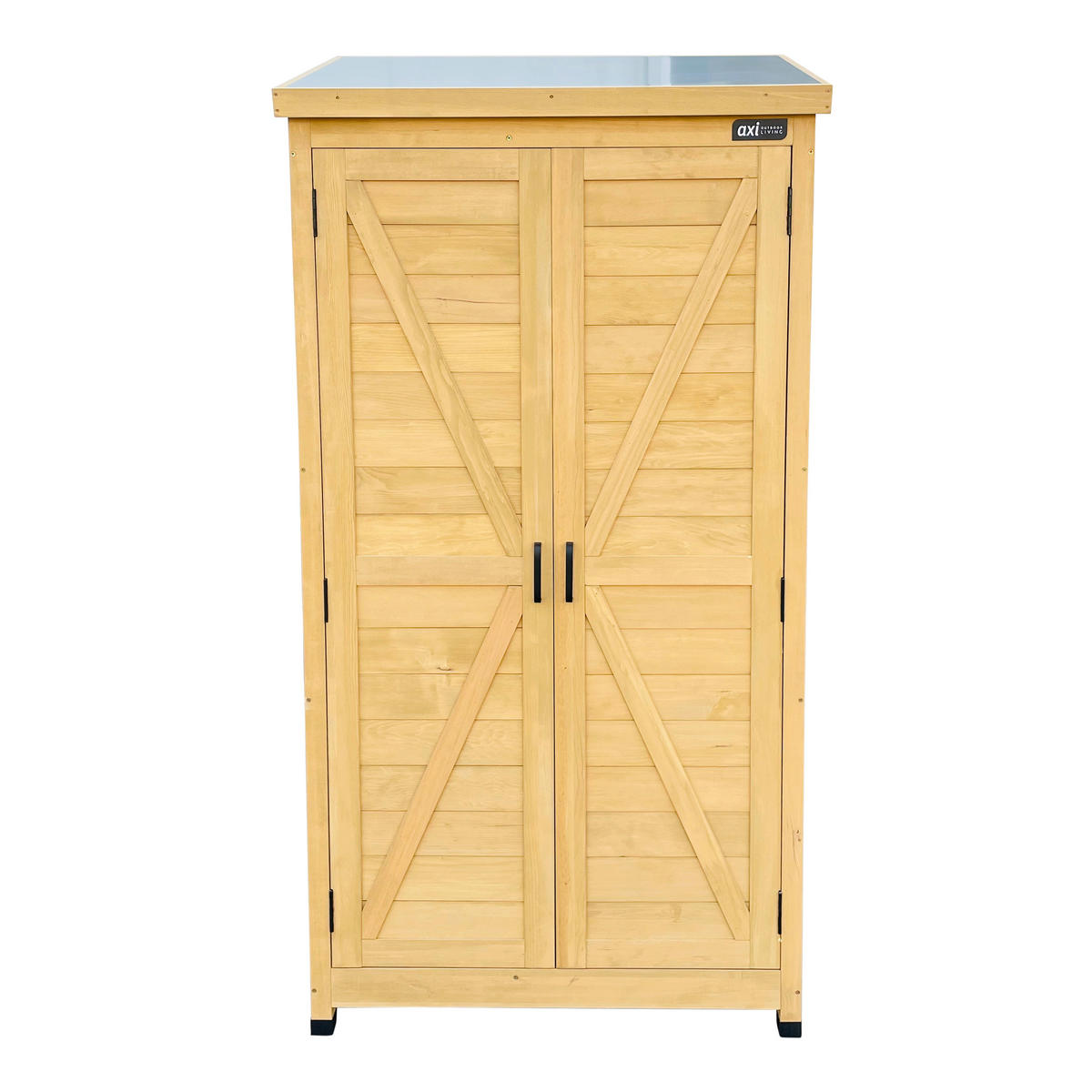 SKŘÍŇKA NA NÁŘADÍ 52/85/174 cm   - hnědá, Basics, dřevo (52/85/174cm) - Ambia Garden