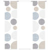 FLÄCHENVORHANG  3 Stück  halbtransparent   60/245 cm  - Taupe, Design, Textil (60/245cm)