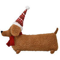 ZIERKISSEN  - Rot/Braun, LIFESTYLE, Textil (64/11/60cm) - X-Mas